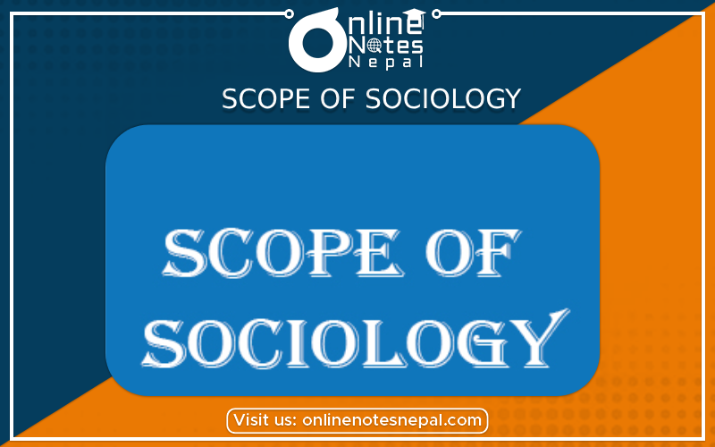 Scope of Sociology Photo